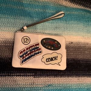 NEW Coach Marvel wristlet
